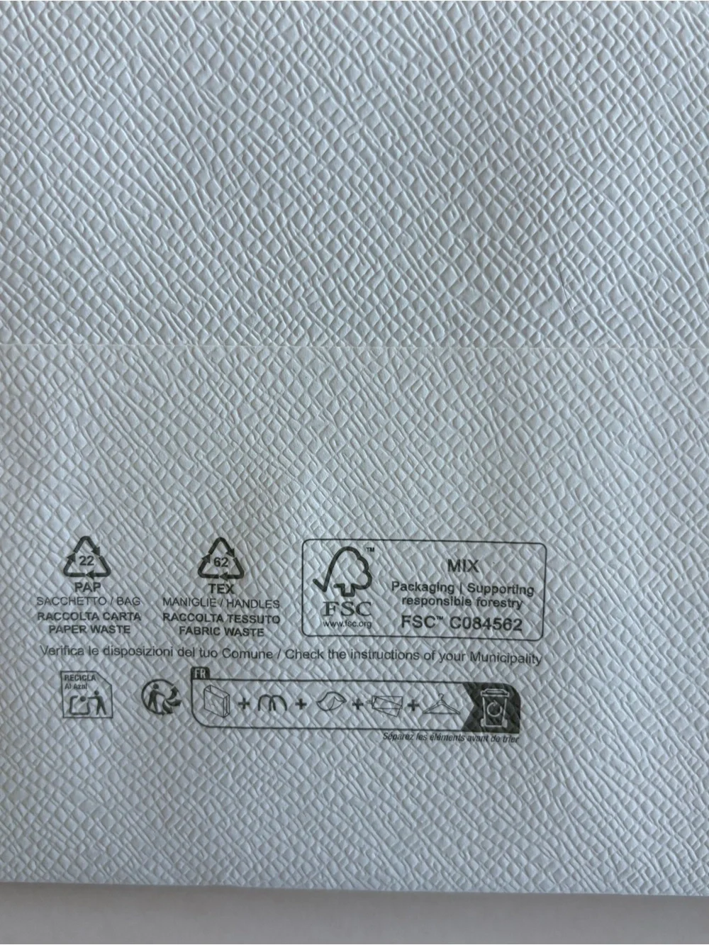 Prada Medium Gift Shopping Bag